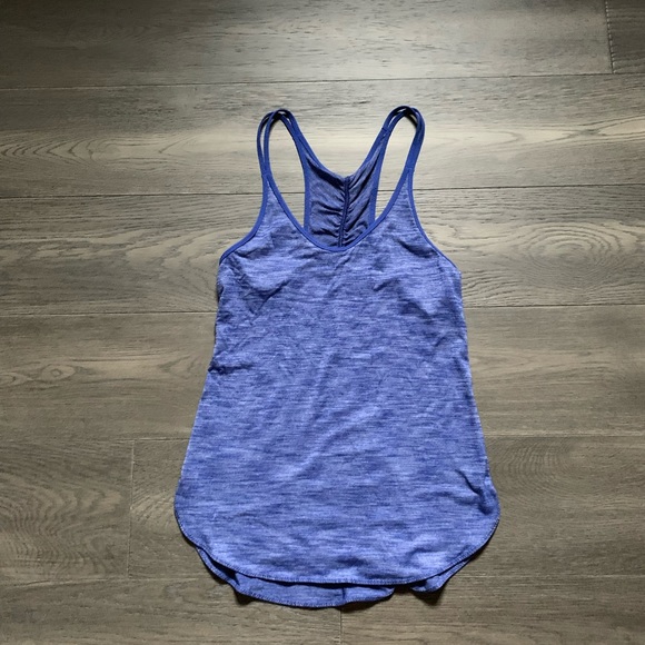 Marled blue lululemon tank top - Picture 1 of 2